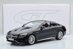 Mercedes AMG S63 C217 Coupe Черен GT Spirit 1:18 ZM041 Смола — снимка 6 от 6
