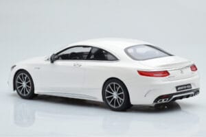 Mercedes AMG S63 C217 Coupe Бял GT Spirit 1:18 B66960372 Смола — снимка 5 от 6