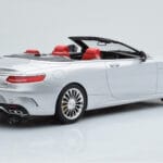 Mercedes AMG S65 A217 Кабриолет Сребърен GT Spirit 1:18 - image 2 of 6