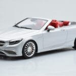 Mercedes AMG S65 A217 Кабриолет Сребърен GT Spirit 1:18