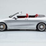 Mercedes AMG S65 A217 Кабриолет Сребърен GT Spirit 1:18 - image 3 of 6