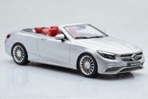 Mercedes AMG S65 A217 Кабриолет Сребърен GT Spirit 1:18 GT764 Смола — снимка 4 от 6