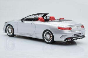 Mercedes AMG S65 A217 Кабриолет Сребърен GT Spirit 1:18 GT764 Смола — снимка 5 от 6