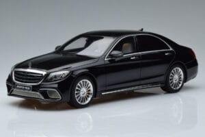 Mercedes AMG S65 W222 Черен GT Spirit 1:18 GT228 Смола