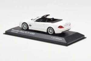 Mercedes SL 55 AMG R230 Бял Minichamps 1:43 400036170 Метал — снимка 3 от 4