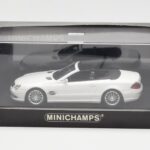Mercedes SL 55 AMG R230 Бял Minichamps 1:43 - image 4 of 4