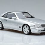 Mercedes SL 73 AMG R129 Brilliant Сребрист Otto 1:18 OT240 Смола - image 4 of 6