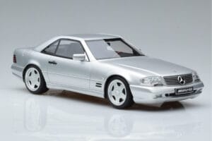 Mercedes SL 73 AMG R129 Brilliant Сребрист Otto 1:18 OT240 Смола — снимка 4 от 6