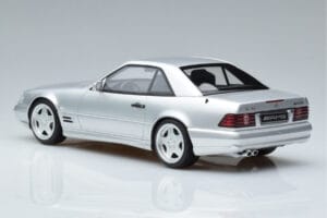 Mercedes SL 73 AMG R129 Brilliant Сребрист Otto 1:18 OT240 Смола — снимка 5 от 6