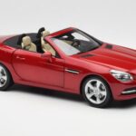Mercedes SLK R172 Designo Zircon Червен Minichamps 1:18 - image 6 of 8