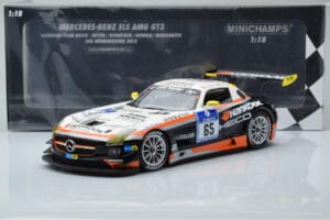 Mercedes SLS AMG GT3 Hankook Team Heico #65 T. Heyer / B. Schneider / M. Arnold / G. Margaritis 24 Hours of Nurburgring 2012  — снимка 6 от 6