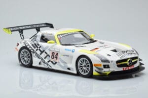 Mercedes SLS AMG GT3 HTP Motorsport Persson #84 B. Schneider / M. Buhk / M. Gotz Winners 24 Hours of Spa-Francorchamps 2013 M — снимка 4 от 6