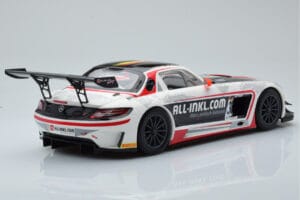 Mercedes SLS AMG GT3 Munnich Motorsport #38 M. Basseng / M. Winkelhock Champions FIA GT1 World Championship 2012 Minichamps 1 — снимка 2 от 6
