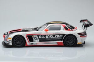 Mercedes SLS AMG GT3 Munnich Motorsport #38 M. Basseng / M. Winkelhock Champions FIA GT1 World Championship 2012 Minichamps 1 — снимка 3 от 6