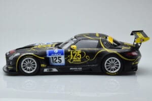 Mercedes SLS AMG GT3 Rowe Racing #125 Zehe / Bullitt / Renger / Hartung ADAC 24 Hours of Nurburgring 2013 Minichamps 1:18 151 — снимка 3 от 6