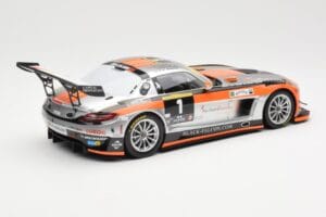 Mercedes SLS AMG GT3 #1 Team Abu Dhabi By Black Falcon K. Al Qubaisi / Edwards / M. Bleekemolen / B. Schneider Winners 24 Hou — снимка 2 от 6