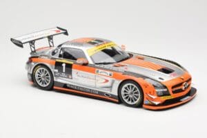 Mercedes SLS AMG GT3 #1 Team Abu Dhabi By Black Falcon K. Al Qubaisi / Edwards / M. Bleekemolen / B. Schneider Winners 24 Hou — снимка 4 от 6