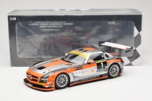 Mercedes SLS AMG GT3 #1 Team Abu Dhabi By Black Falcon K. Al Qubaisi / Edwards / M. Bleekemolen / B. Schneider Winners 24 Hou — снимка 6 от 6
