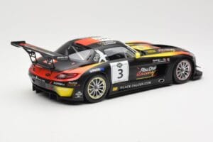 Mercedes SLS AMG GT3 #3 Team Abu Dhabi By Black Falcon K. Al Qubaisi / M. Bleekemolen / B. Schneider Winners Gulf 12 Hours Ab — снимка 2 от 6
