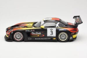 Mercedes SLS AMG GT3 #3 Team Abu Dhabi By Black Falcon K. Al Qubaisi / M. Bleekemolen / B. Schneider Winners Gulf 12 Hours Ab — снимка 3 от 6