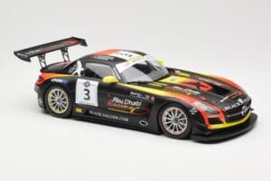 Mercedes SLS AMG GT3 #3 Team Abu Dhabi By Black Falcon K. Al Qubaisi / M. Bleekemolen / B. Schneider Winners Gulf 12 Hours Ab — снимка 4 от 6