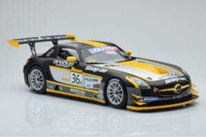 Mercedes SLS AMG GT3 Team Erebus Motorsport #36 B. Schneider / A. Jager / C. Roloff Winners Bathurst 12 Hours 2013 Minichamps — снимка 4 от 6