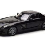 Mercedes SLS AMG Obsidian Черен Металик Minichamps 1:18