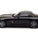 Mercedes SLS AMG Obsidian Черен Металик Minichamps 1:18 - image 4 of 7