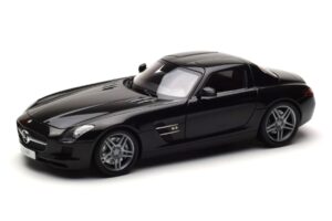 Mercedes SLS AMG Obsidian Черен Металик Minichamps 1:18