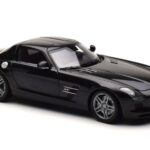 Mercedes SLS AMG Obsidian Черен Металик Minichamps 1:18 - image 5 of 7