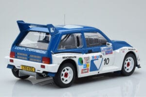MG Metro 6R4 #10 M. Wilson / N. Harris RAC Rally 1986 IXO 1:18 18RMC068A Метал — снимка 2 от 6