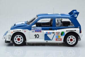 MG Metro 6R4 #10 M. Wilson / N. Harris RAC Rally 1986 IXO 1:18 18RMC068A Метал — снимка 3 от 6