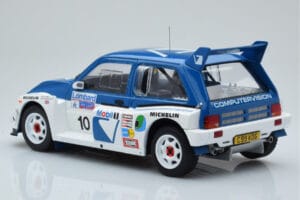 MG Metro 6R4 #10 M. Wilson / N. Harris RAC Rally 1986 IXO 1:18 18RMC068A Метал — снимка 5 от 6