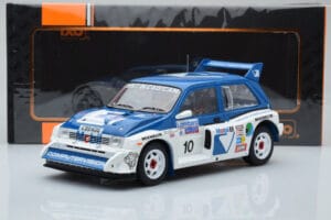 MG Metro 6R4 #10 M. Wilson / N. Harris RAC Rally 1986 IXO 1:18 18RMC068A Метал — снимка 6 от 6