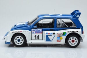 MG Metro 6R4 #14 D. Llewellin / P. Short RAC Rally 1986 IXO 1:18 18RMC068C Метал — снимка 3 от 6
