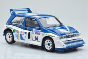 MG Metro 6R4 #14 D. Llewellin / P. Short RAC Rally 1986 IXO 1:18 18RMC068C Метал — снимка 4 от 6