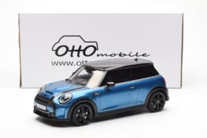 Mini Cooper S F56 Island Син Otto 1:18 OT982 Смола — снимка 6 от 6