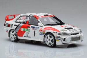Mitsubishi Lancer Evo 4 T. Makinen / S. Harjanne Rally Catalunya 1997 Otto 1:18 OT409 Смола — снимка 4 от 6