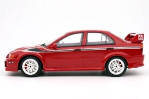 Mitsubishi Lancer Evolution VI CP9A Tommi Makinen Edition Червен Otto 1:18 OT422 Смола — снимка 3 от 5