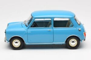 Morris Mini Minor Син Kyosho 1:18 08964BL Метал — снимка 4 от 8