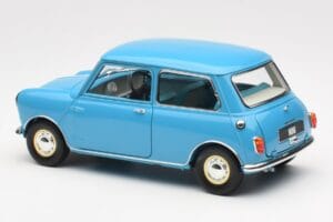 Morris Mini Minor Син Kyosho 1:18 08964BL Метал — снимка 7 от 8