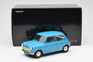 Morris Mini Minor Син Kyosho 1:18 08964BL Метал — снимка 8 от 8