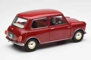 Morris Mini Minor Червен Kyosho 1:18 08964R Метал — снимка 3 от 8