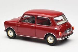 Morris Mini Minor Червен Kyosho 1:18 08964R Метал — снимка 7 от 8