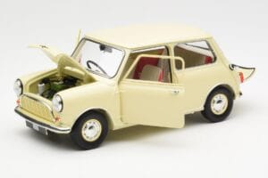 Morris Mini Minor Бял Kyosho 1:18 08964W Метал — снимка 2 от 8