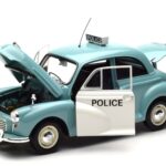 Morris Minor Полиция Син & Бял Minichamps 1:18 - image 2 of 8