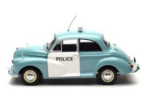 Morris Minor Полиция Син & Бял Minichamps 1:18 150137090 Метал — снимка 4 от 8