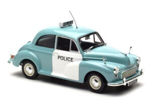 Morris Minor Полиция Син & Бял Minichamps 1:18 150137090 Метал — снимка 6 от 8