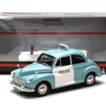Morris Minor Полиция Син & Бял Minichamps 1:18 - image 8 of 8