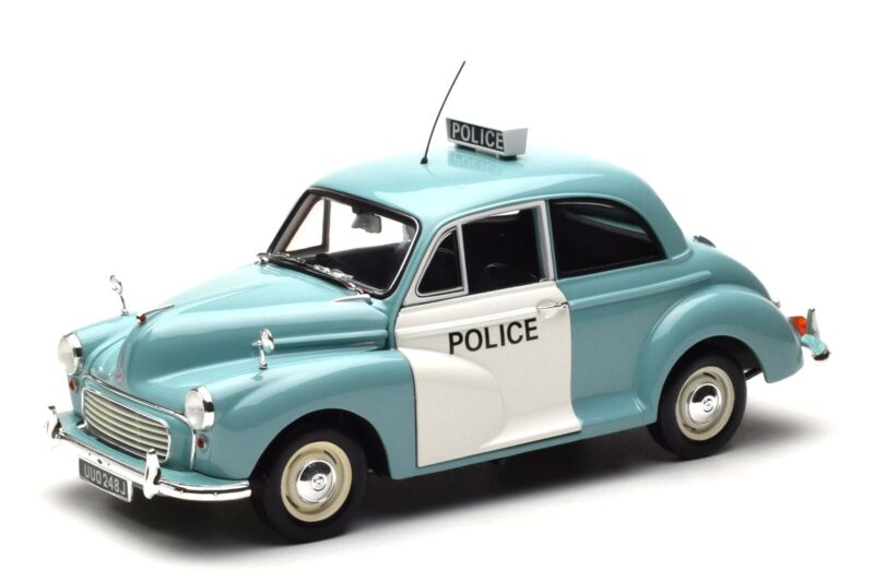 Morris Minor Полиция Син & Бял Minichamps 1:18